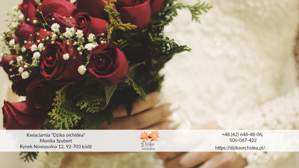 Bukiet ślubny bordowy – z jakich kwiatów Symbolika