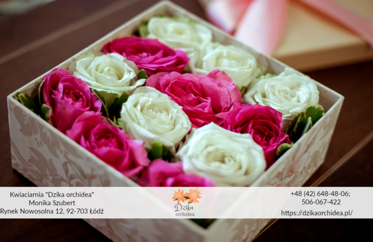 flower box pudełka flower box urodzinowy