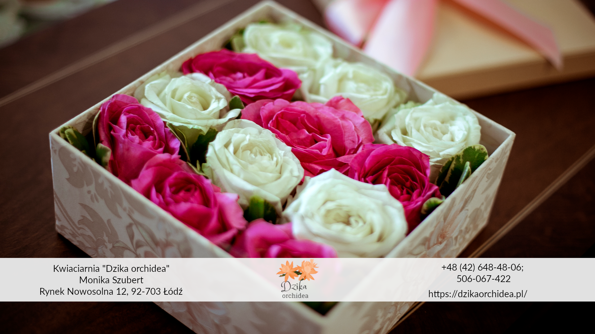 flower box pudełka flower box urodzinowy