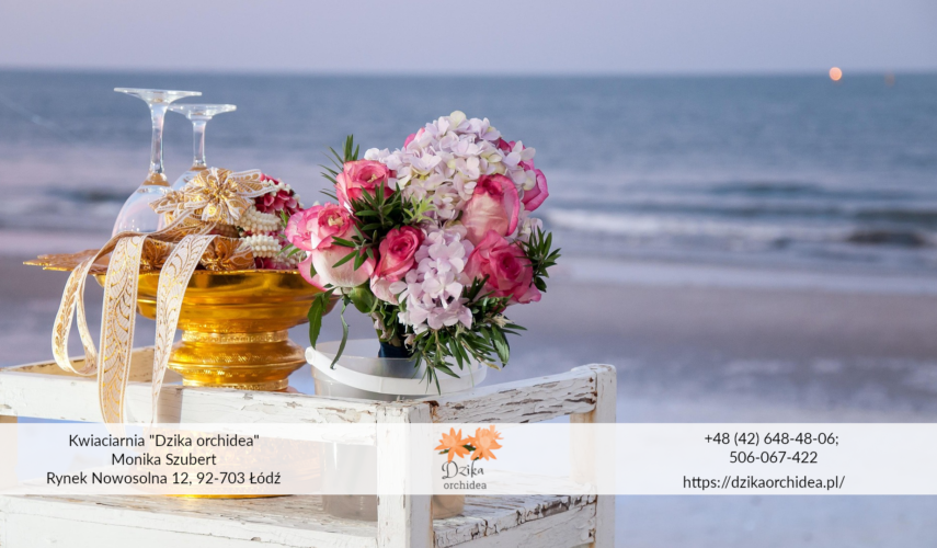 Flower box z winem plaża Flower box ceny Flower box z winem i czekoladkami