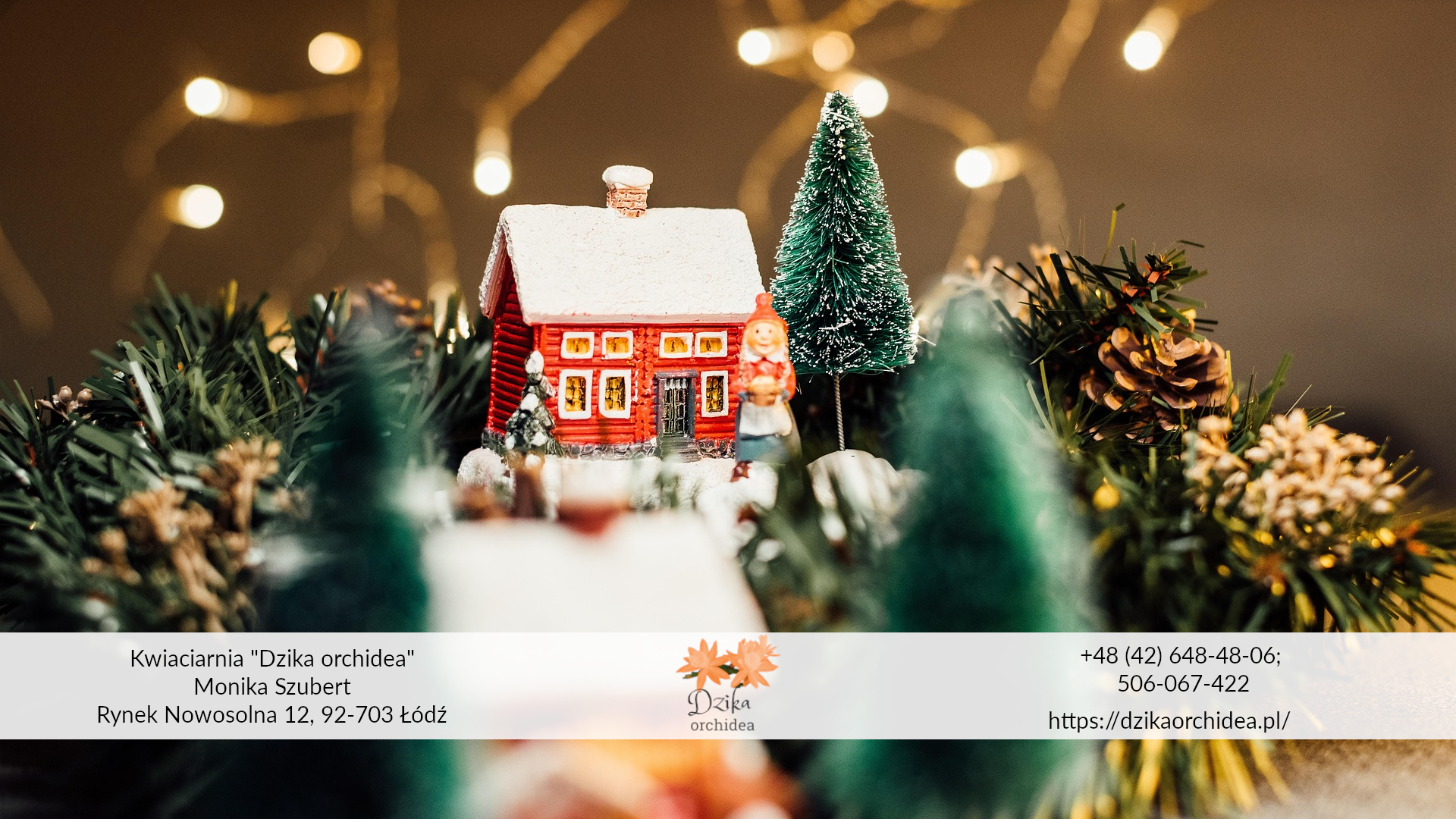 dekoracje świąteczne w stylu Boho chatka