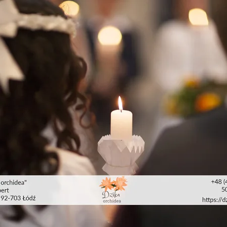 kwiaty na Komunię dla chłopca